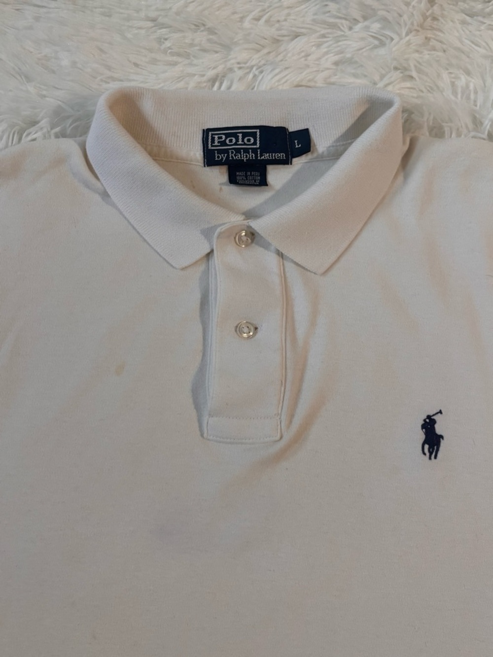 POLO Ralph Lauren Classic Fit
Size Large  3 Button Polo